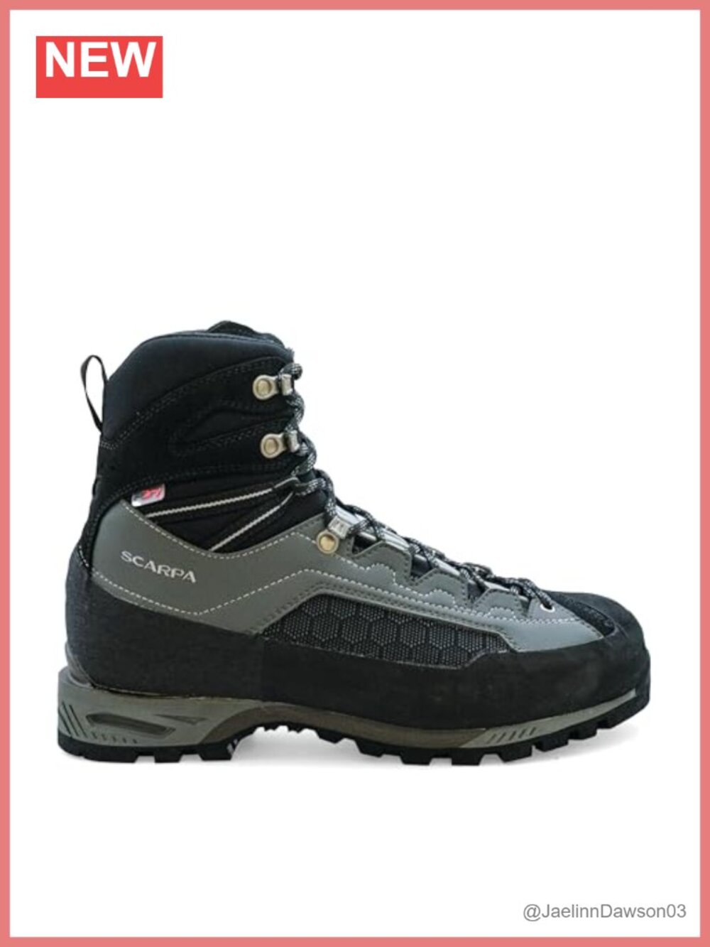 SCARPA Rebel 8 HD Waterproof Hiking Boots Vibram Suede Ankle